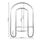 Cocoon baby nest with a ruffle – white