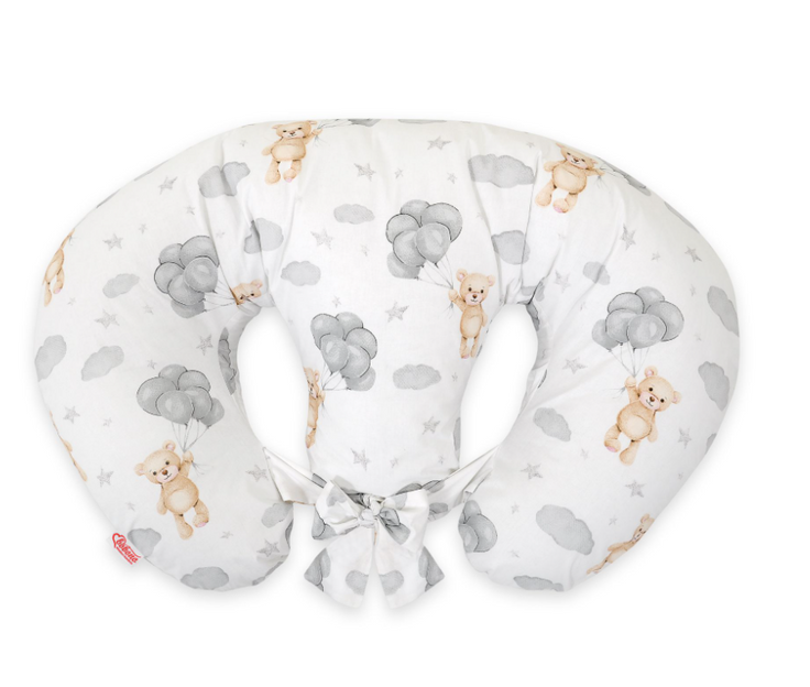 Nursing pillow for twins – teddy bear
