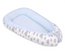 Double-sided baby nest Kokon – grey clouds and blue