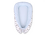 Double-sided baby nest Kokon – grey clouds and blue
