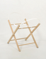 BOHO wooden Moses basket stand – natural
