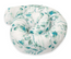 Cylindrical crib bumper – eucalyptus, mint