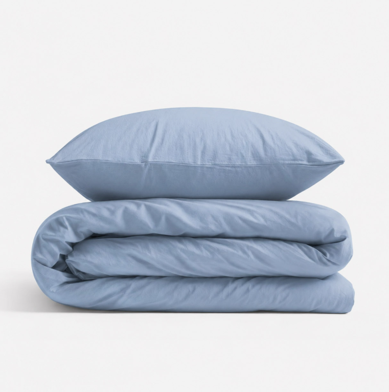 Children's bedding 120 × 90 cm – pastel blue