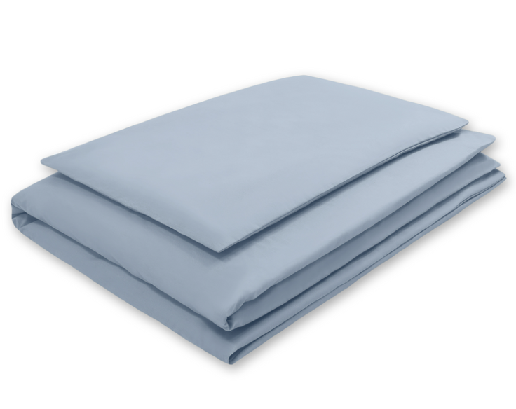 Children's bedding 120 × 90 cm – pastel blue