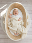 Muslin blanket with tassels – cream
