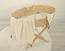 Muslin blanket with tassels – cream