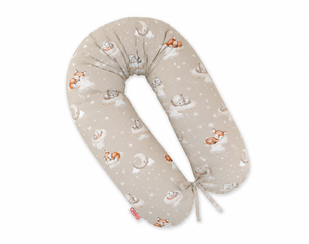 Longer pregnancy pillow – forest stars