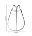 Summer sleeping bag 0–6 months – forest tenderness