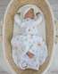 Summer sleeping bag 0–6 months – forest tenderness
