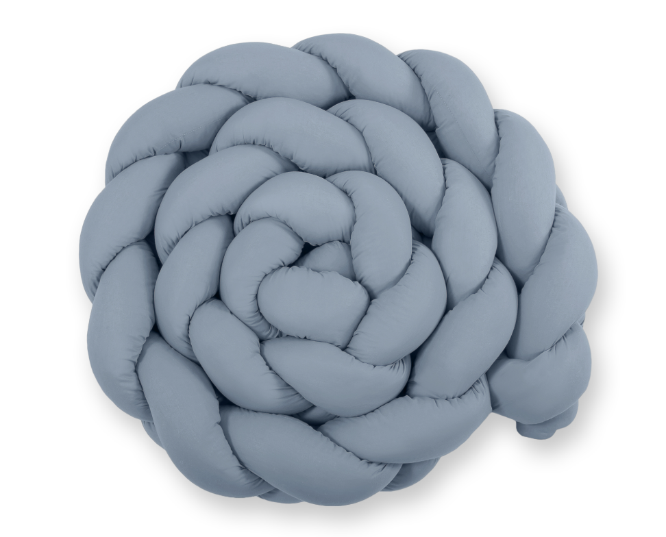 XXL Knot Bumper 360 cm – pastel blue