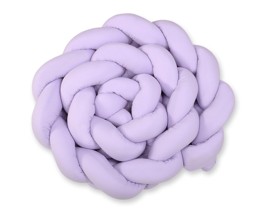 Vozličasta obroba XXL 360 cm – lila
