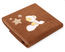 Fleece blanket – Karlo the bear with stars, brown