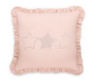 Decorative sequin cushion – pink