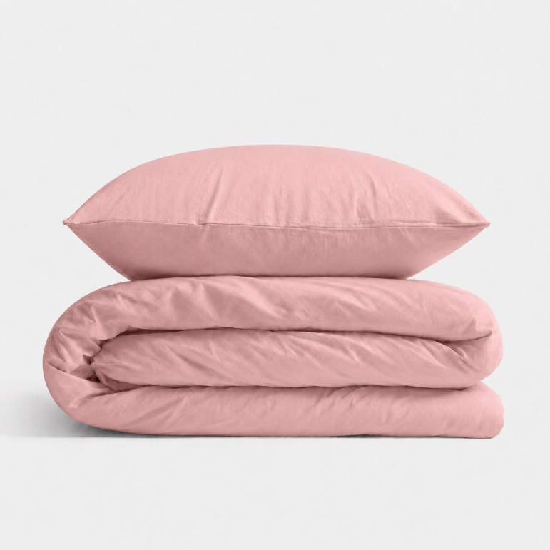 Children's bedding 120 × 90 cm – pastel pink