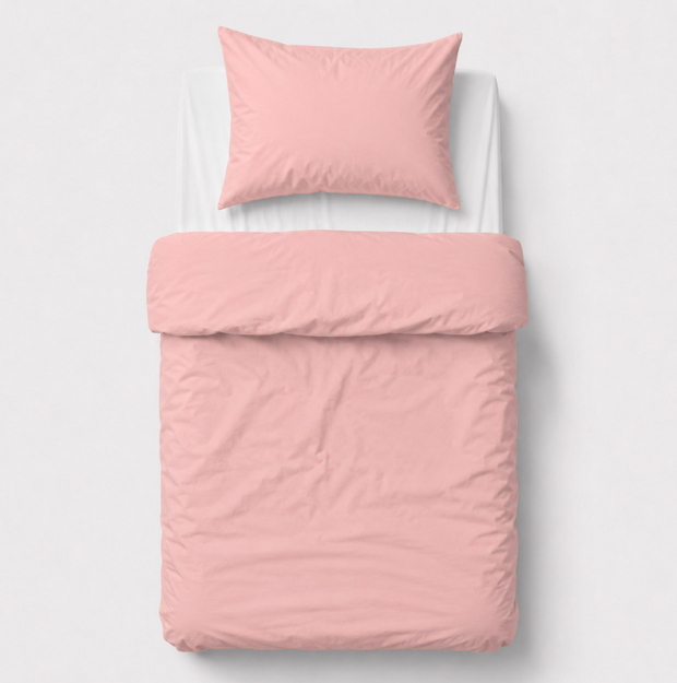 Children's bedding 120 × 90 cm – pastel pink