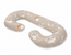 C-shaped pregnancy pillow cover – forest stars