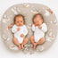 Nursing pillow cover for twins – forest friends
