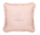Decorative sequin cushion – pink