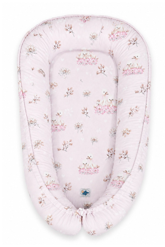 Double-sided baby nest Cocoon – Little Swans