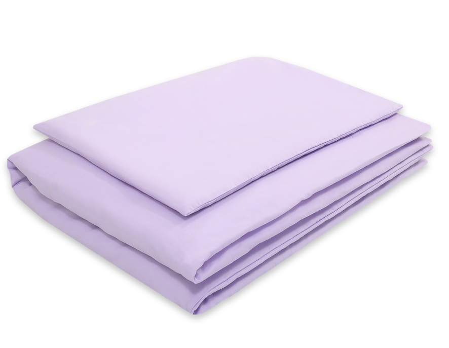 Children's bedding 120 × 90 cm – lilac