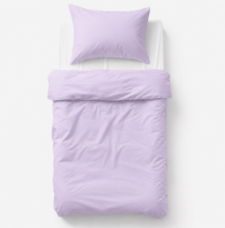Children's bedding 120 × 90 cm – lilac