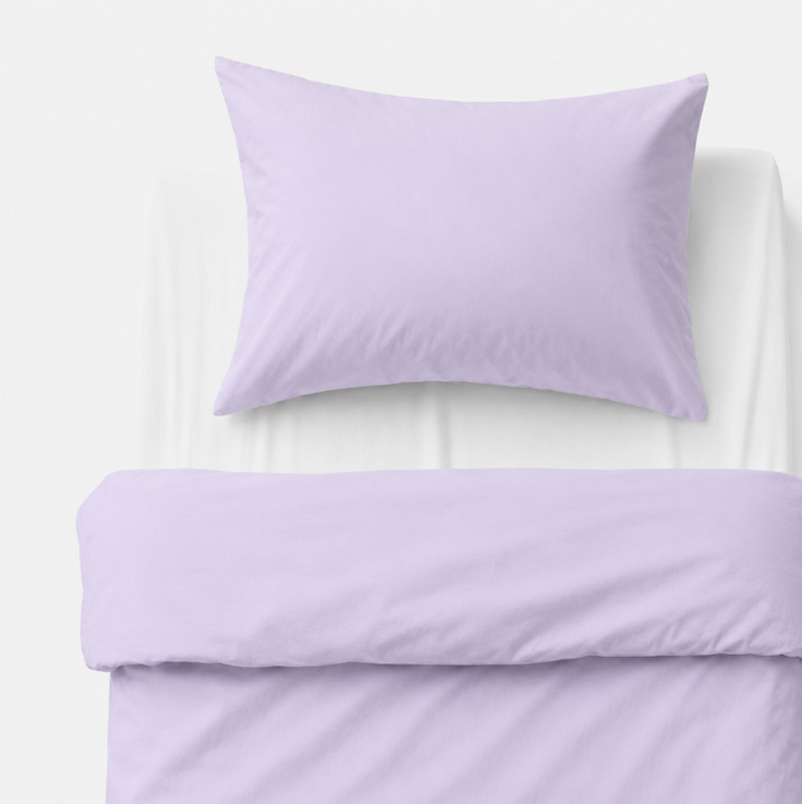 Children's bedding 120 × 90 cm – lilac