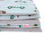 Children's bedding 120 × 90 cm – mint bunnies