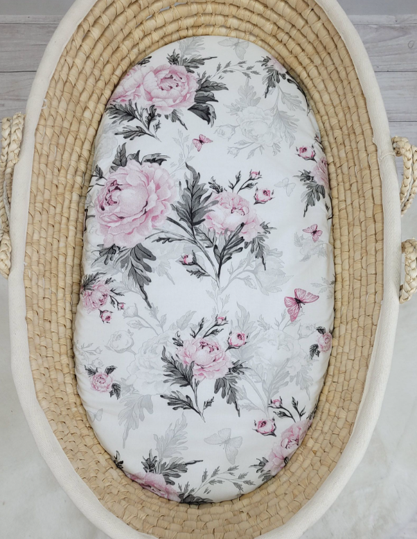 Rjuha za Mojzesovo košaro 75 × 35 cm – romantične potonike