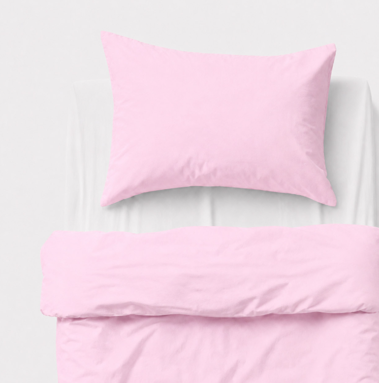 Children's bedding 120 × 90 cm – pink