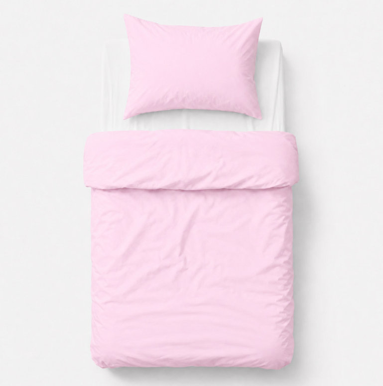 Children's bedding 120 × 90 cm – pink