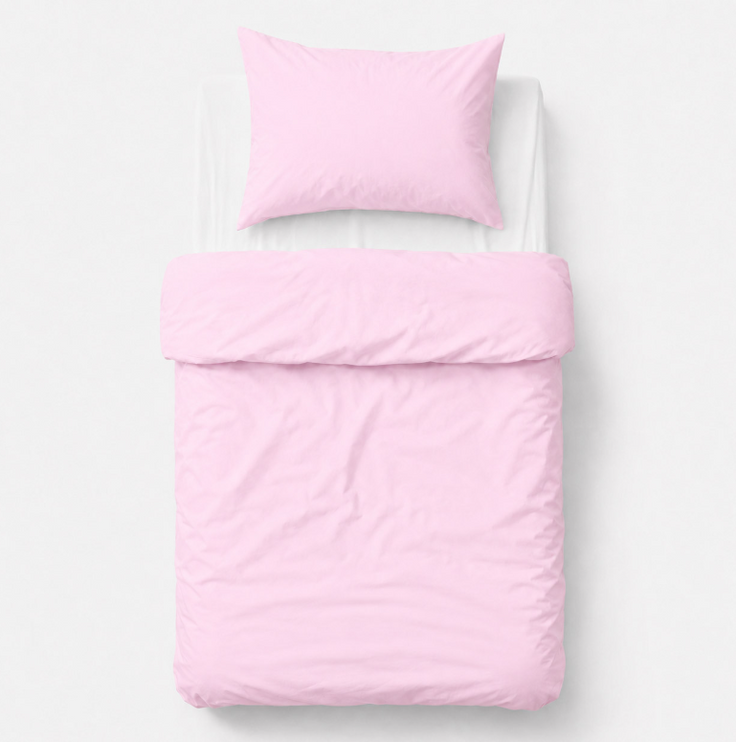 Children's bedding 120 × 90 cm – pink