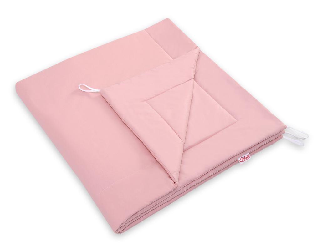 Teepee play tent with mat and cushions – pastel pink