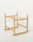 BOHO wooden Moses basket stand – natural