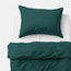 Children's bedding 135 × 100 cm – dark green
