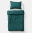 Children's bedding 135 × 100 cm – dark green